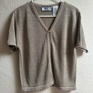 Vintage Button Tee